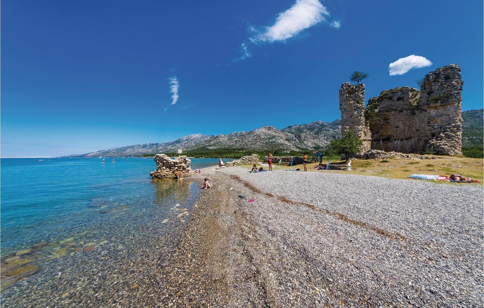 Lovely Apartment In Rovanjska With House Sea View Екстер'єр фото